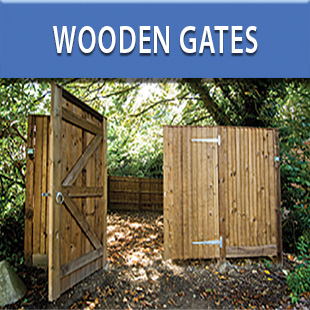 Garden and Driveway Wooden Gates